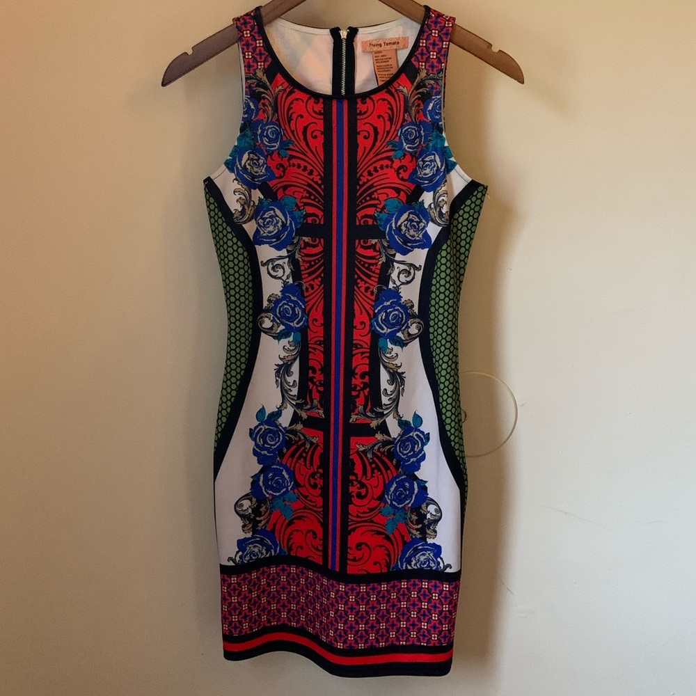 Flying Tomato Colorful Bodycon Dress